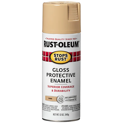 Rust-Oleum® Protective Enamel Spray Paint Gloss Sand