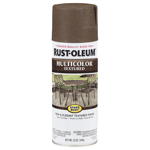 Rust-Oleum® Stops Rust® MultiColor Textured Spray Paint Autumn Brown