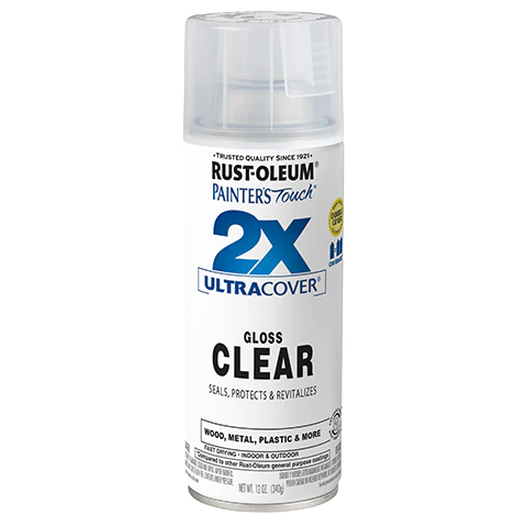 Rust-Oleum Painter's Touch® 2X Ultra Cover Clear Spray Paint