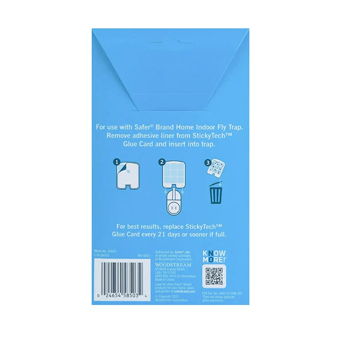 SAFER® Home Indoor Fly Trap Refill Glue Cards - Image 12