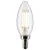Satco Lighting S21819 4B11/LED/927/CL/120V/E12/2CD LED Clear Candelabra - Image 2