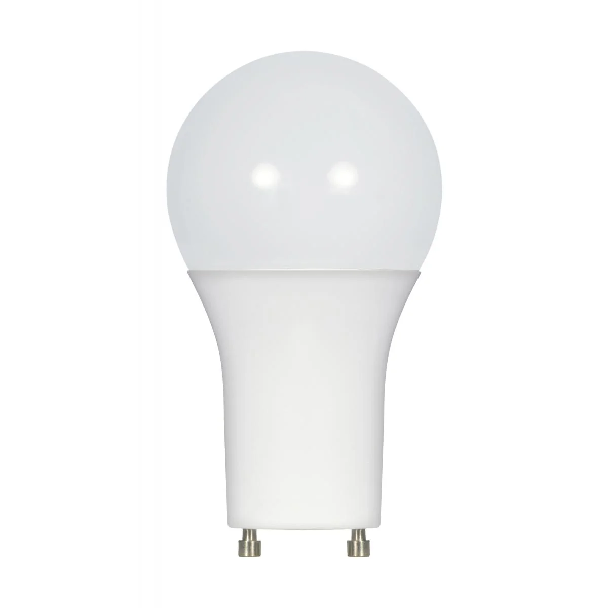 Satco Lighting S29844 Single 9.8 Watt Dimmable A19 GU24 LED Bulb