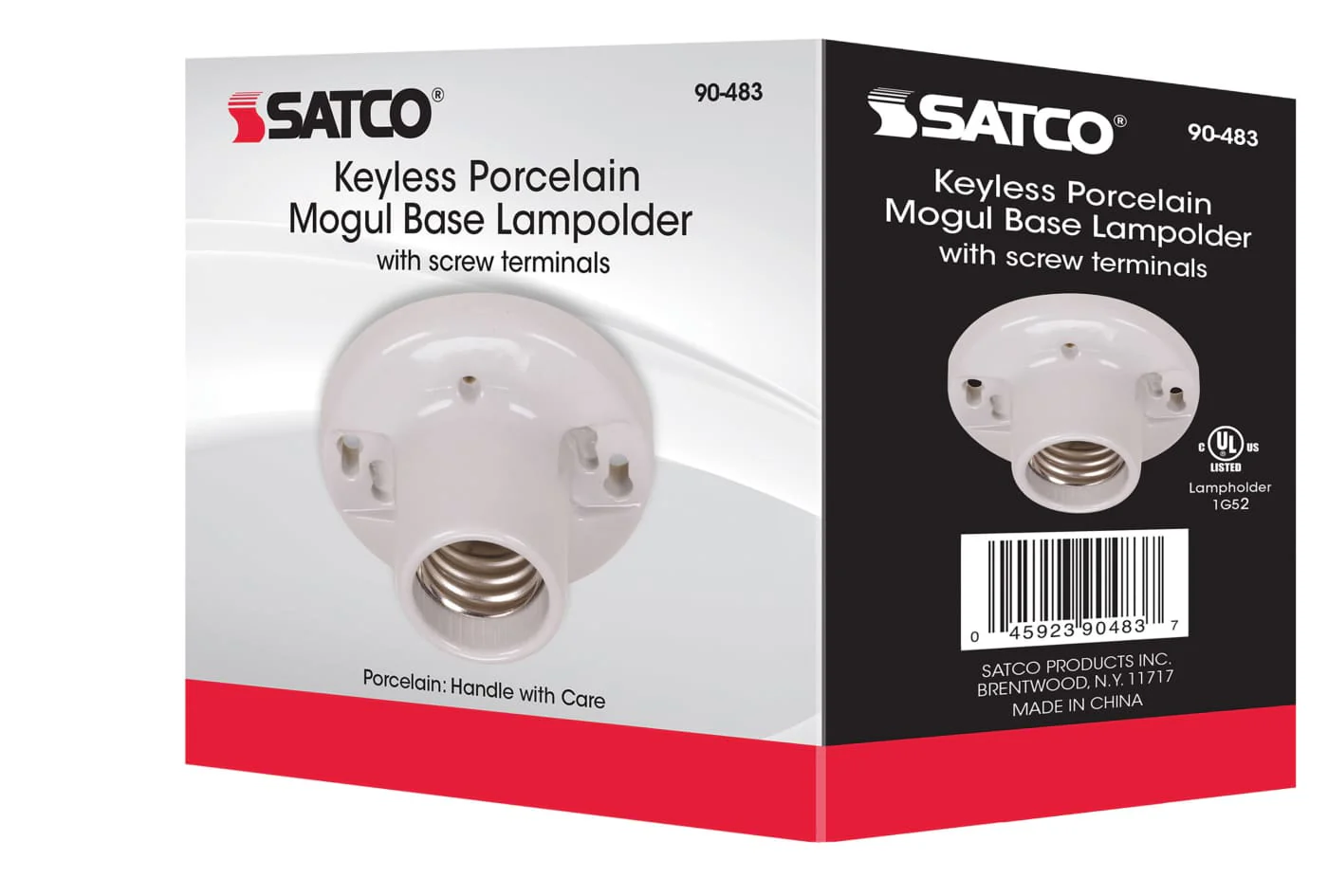 Satco Products 90-483 Mogul Base Keyless Porcelain - Image 2