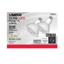 Satco Products S22219 11.5PAR38/LED/930/FL/120V/2PK - Image 4