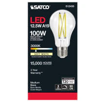 Satco S12430 12.5 Watt A19 LED Filament - Image 4