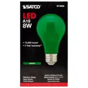 Satco S14986 8A19/GREEN/LED/E26/120V - Image 3