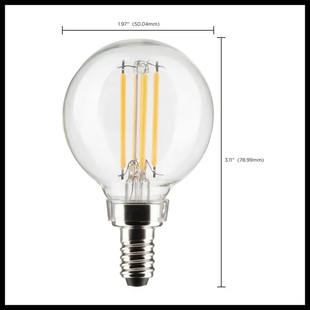 Satco S21810 4G16.5/LED/CL/927/120V/E12/2CD - Image 6