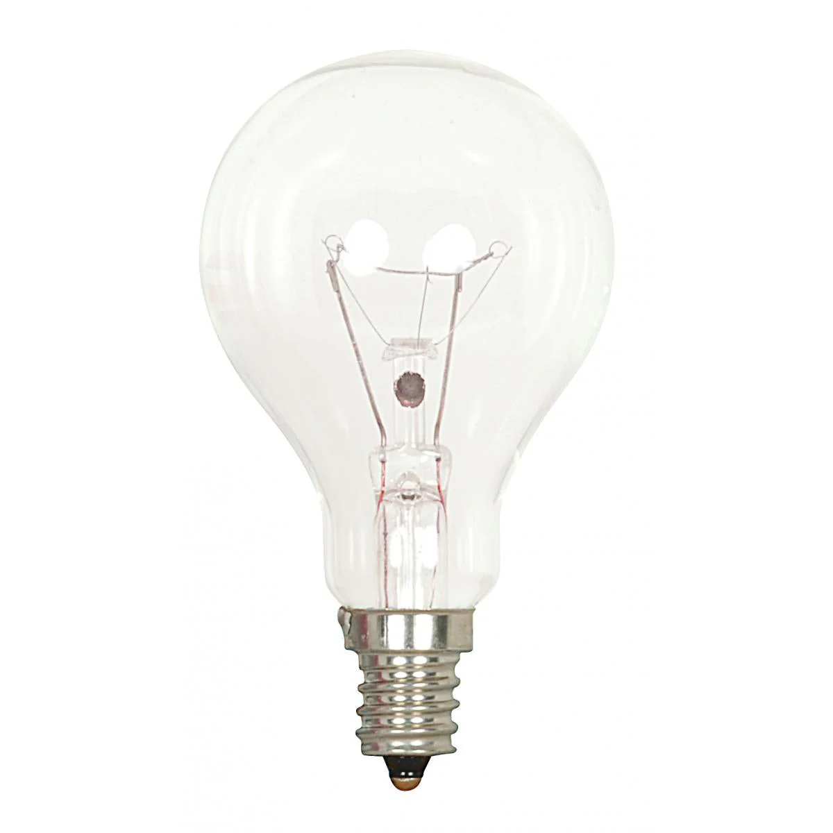Satco S2740 40A15/CLEAR 120V E12 2/CD
