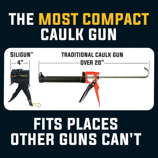 SILIGUN™ Classic Compact 4" Caulking Gun - Image 2