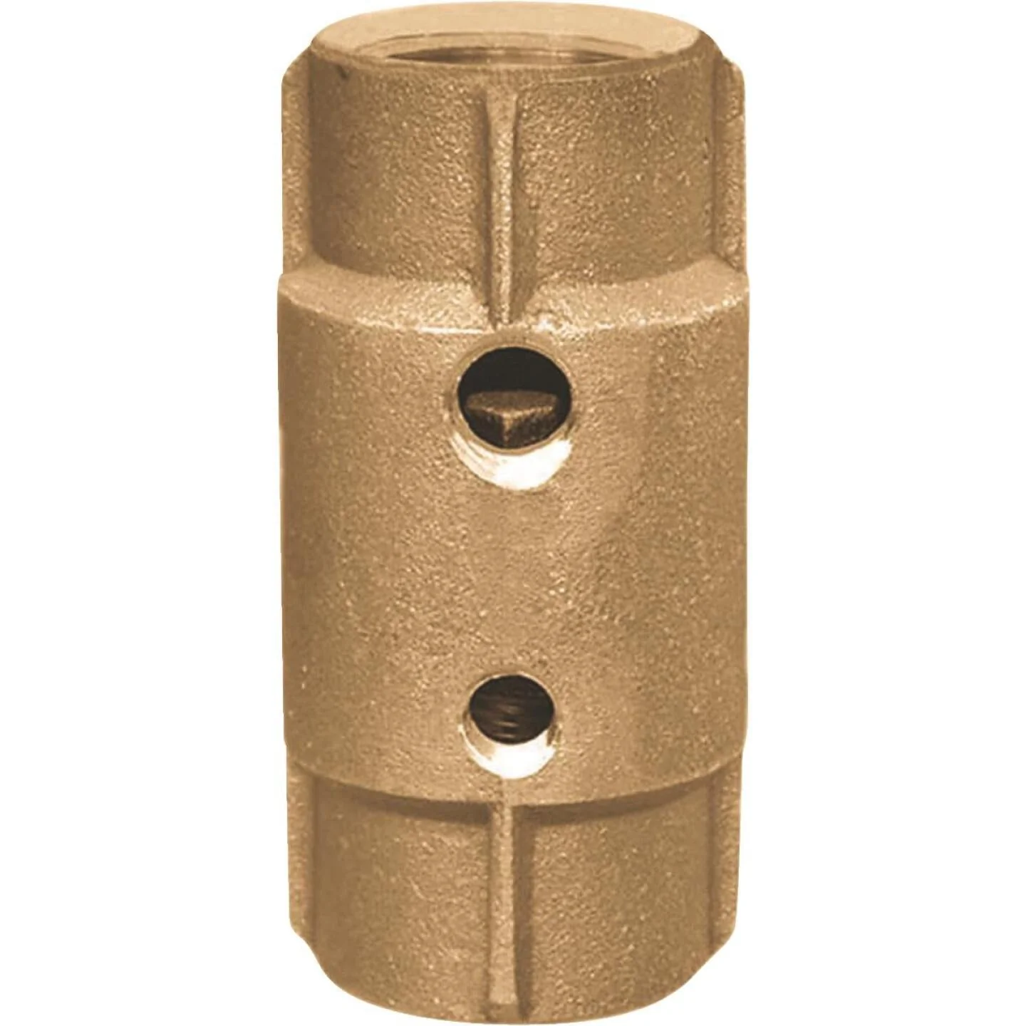 Simmons 1-1/4 In. Silicon Bronze Spring Loaded Check Valve