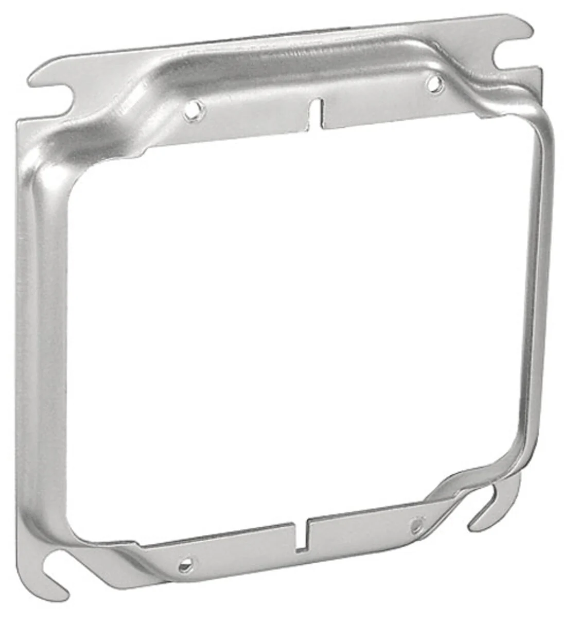 Southwire Company 4" Square Two Gang Device Ring - 1/2" Raised