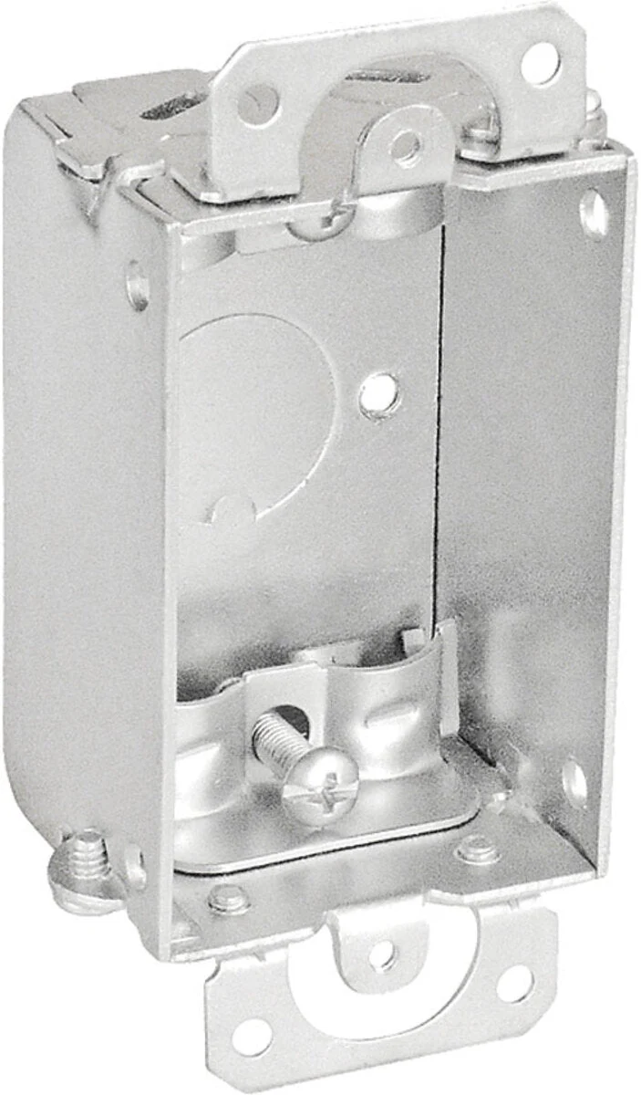 Southwire 3" X 2" Switch Box 1-1/2" Deep Gangable W/ Romex Clamps