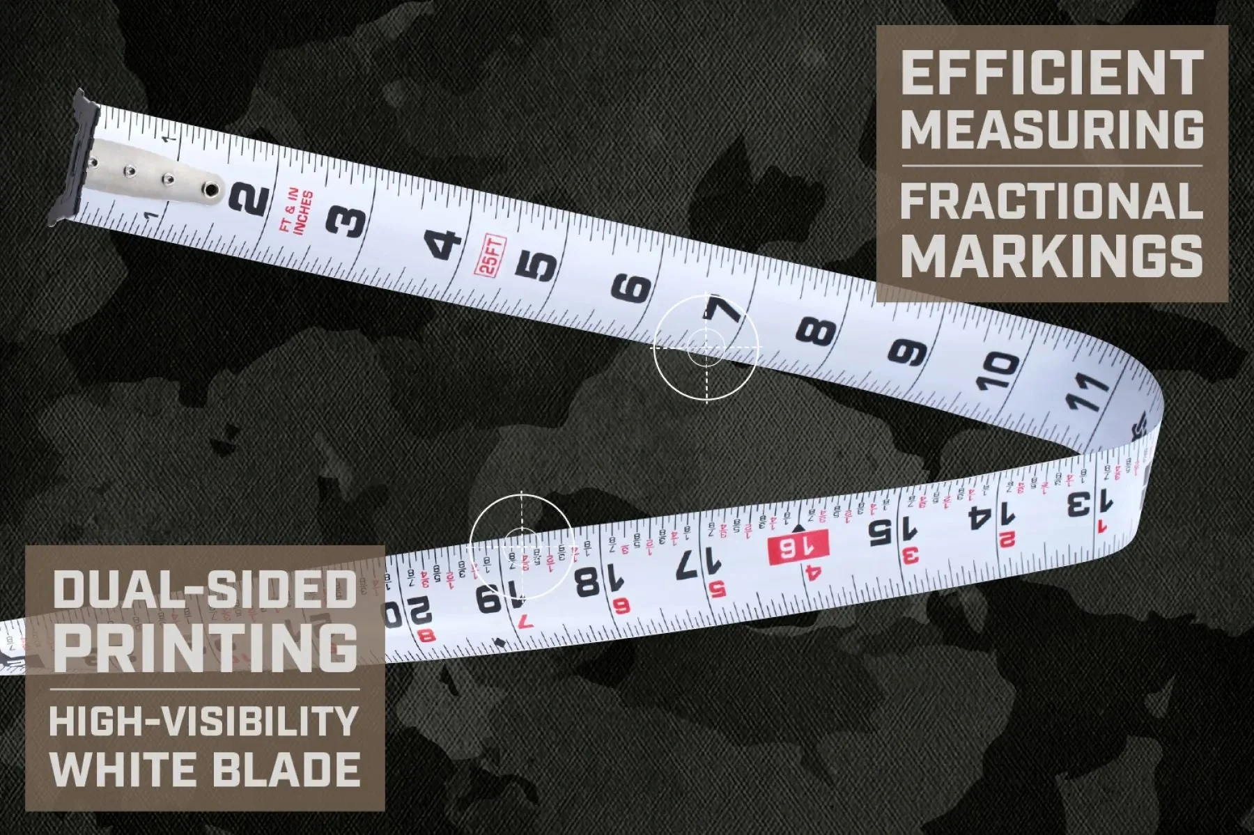 Spec Ops Elite Series Fractional Tape Measure - Image 4