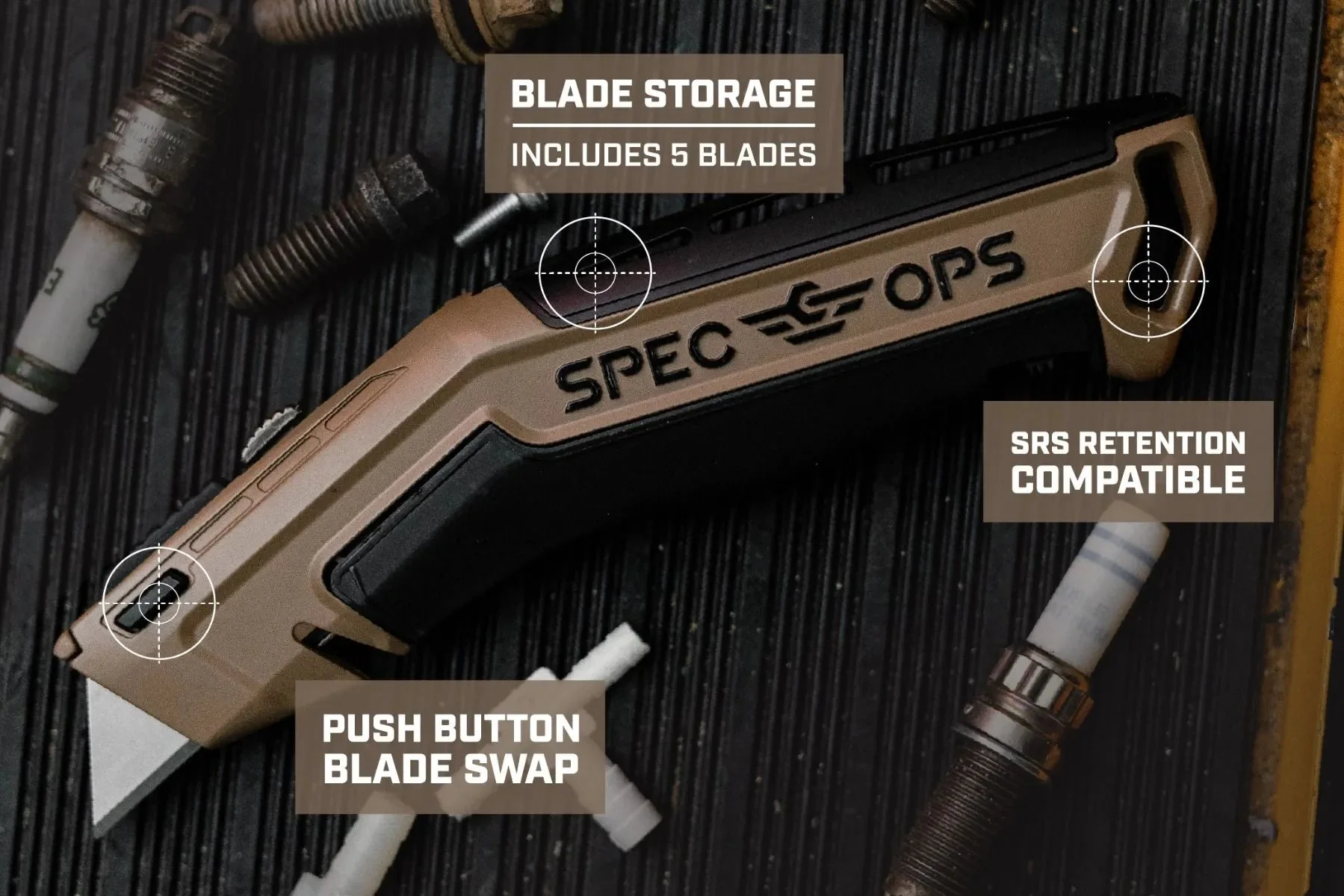 Spec Ops Retractable-Blade Utility Knife - Image 4