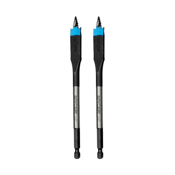 Spyder 1/2" x 6" Spade Bit (2-Pack) Stinger™