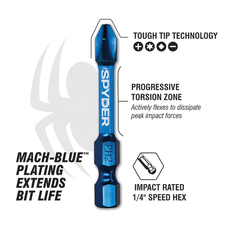 Spyder 30-Piece Mach-Blue™ Drill & Drive Kit - Image 4
