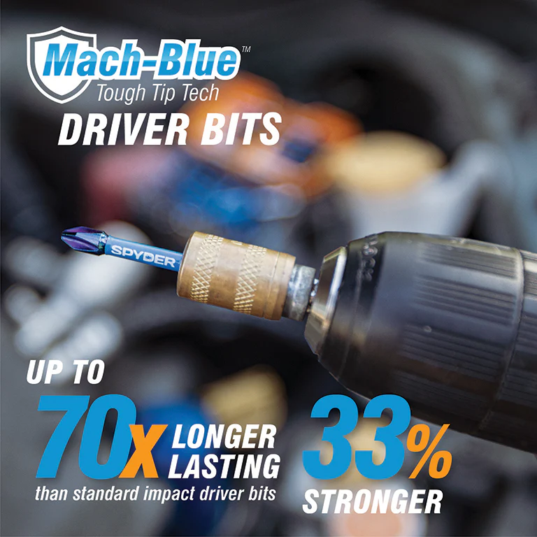Spyder 30-Piece Mach-Blue™ Drill & Drive Kit - Image 5