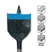 Spyder 3/4" x 6" Spade Bit Stinger™ - Image 3