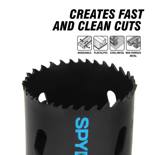 Spyder 600098CF 3-5/8" Bi-Metal Hole Saw Rapid Core Eject™ - Image 4