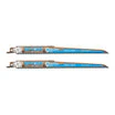 Spyder 9" 6-TPI Reciprocating Blade (2-Pack) Mach-Blue™