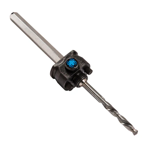 Spyder Hex10 1/2" HSS Quick Change Hole Saw Arbor Assembly Rapid Core Eject™