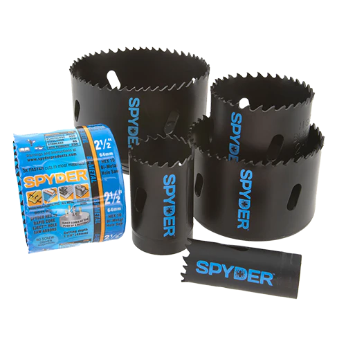 Spyder Rapid Core Eject™ Bi-Metal Hole saws