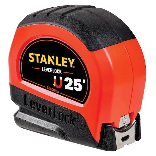 Stanley 25 ft High-Visibility Magnetic LEVERLOCK® Tape Measure - Image 2