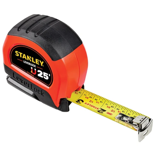 Stanley 25 ft High-Visibility Magnetic LEVERLOCK® Tape Measure - Image 3