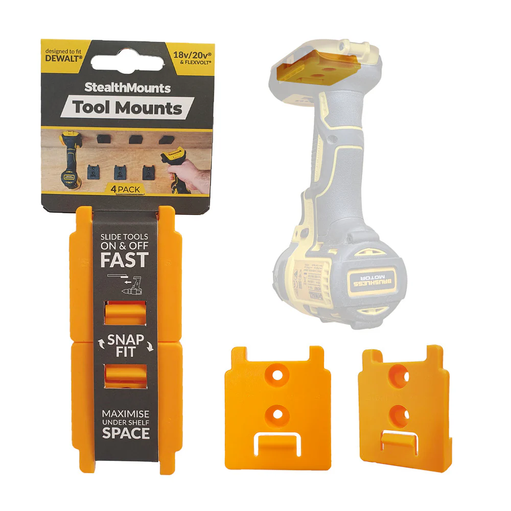 StealthMounts Tool Mounts for Dewalt 18v/20v & Flexvolt - Image 2