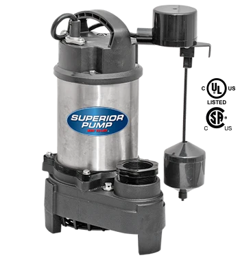 Superior Pump 3/4 HP Sump / EFFLUENT