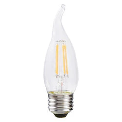 Sylvania LED Light Bulb B10 E26 Medium Base 5.5W 5000K Clear