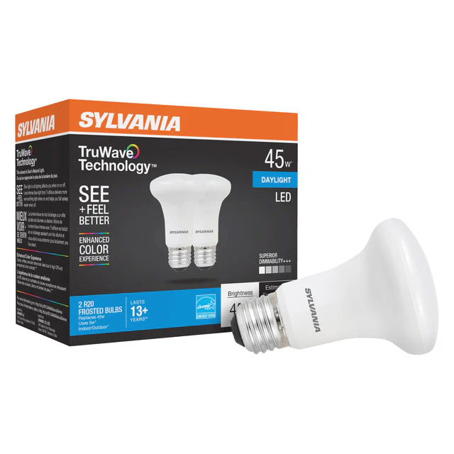 Sylvania TruWave Natural Series BR30 Light Bulb 7.5W 95CRI 5000K - Image 2
