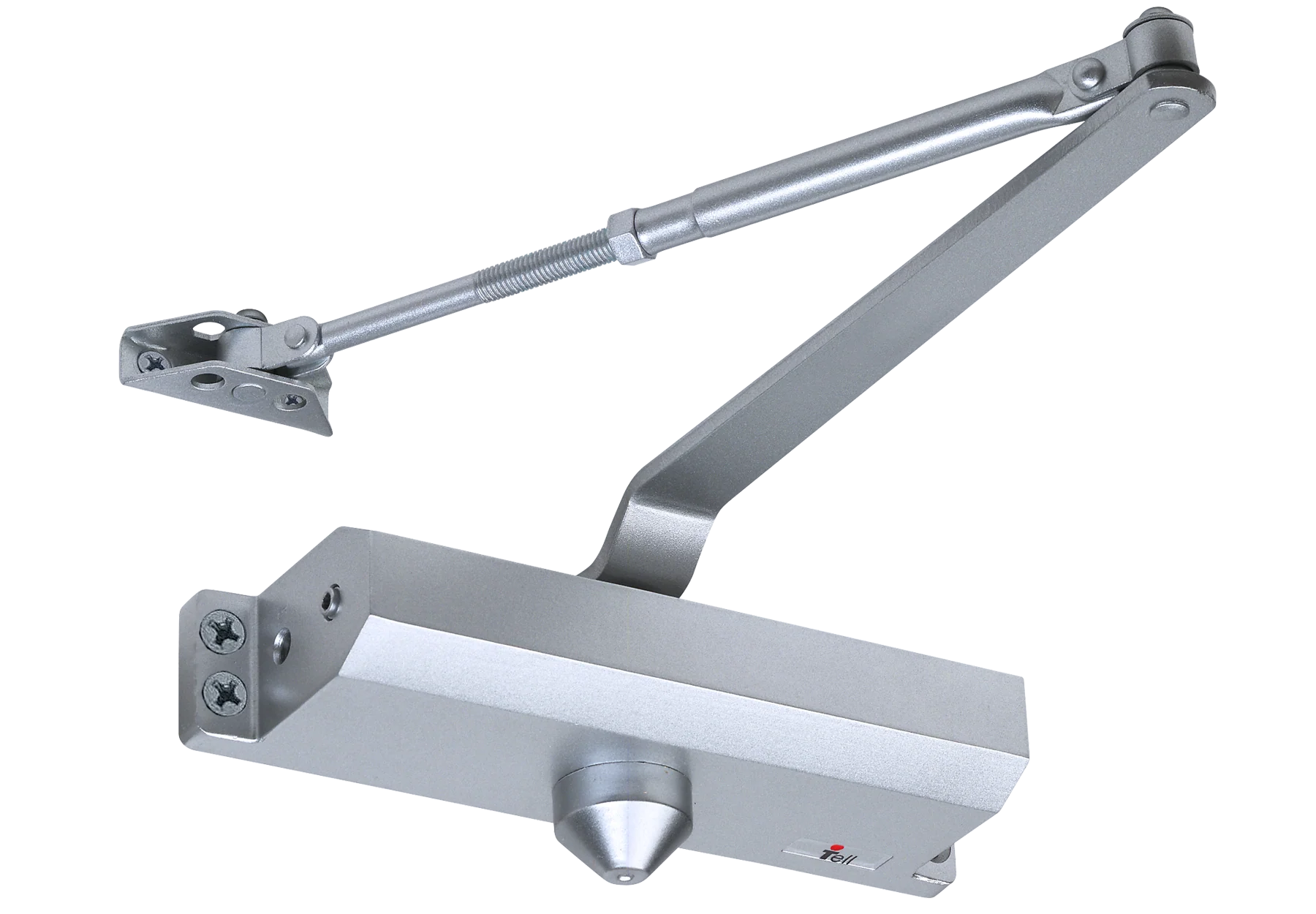 Tell Manufacturing Commercial Grade 3 Door Closer, Size 3, Duro Finish