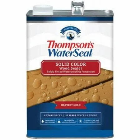 Thompson’s® WaterSeal® Solid Color Wood Sealer 1 Gallon Harvest Gold