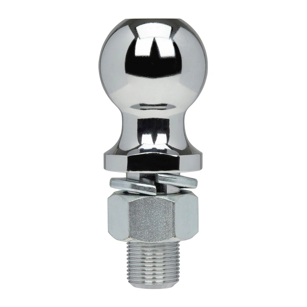 Tow Smart Class 3 5,000 lb. 2" Chrome Trailer Hitch Ball