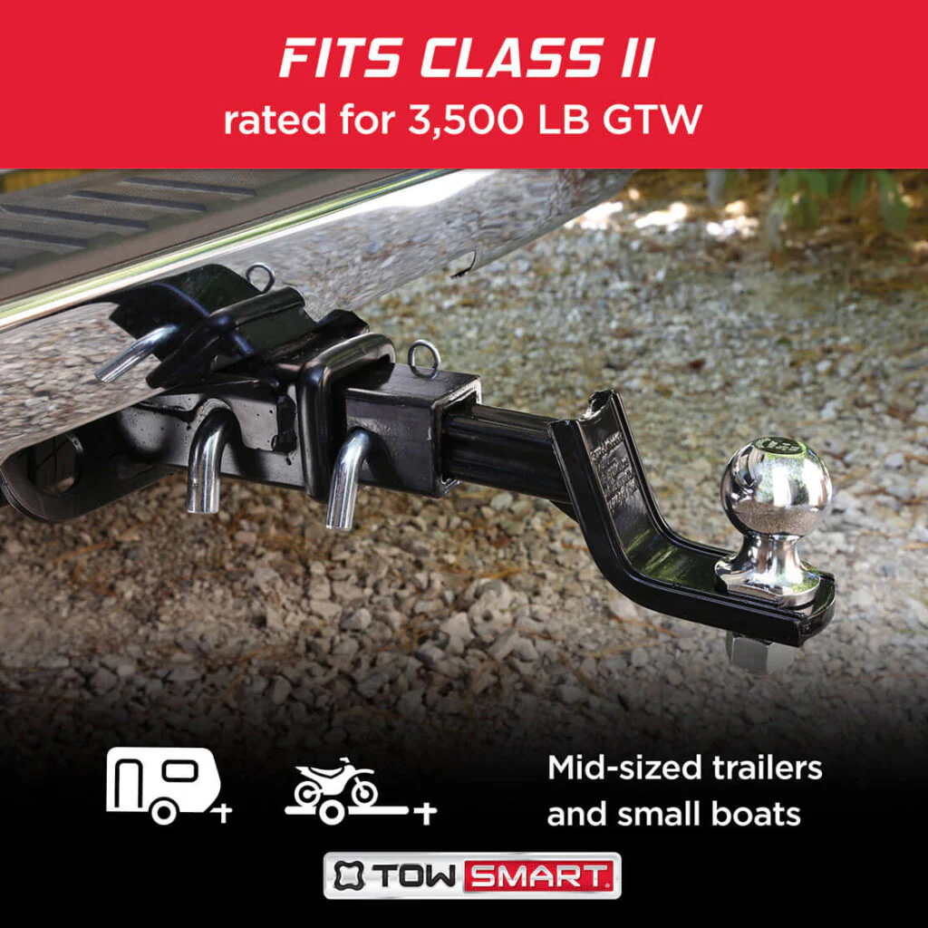 TowSmart 1/2 in. Dia Standard Bent Pin with Pin Clip - Image 3