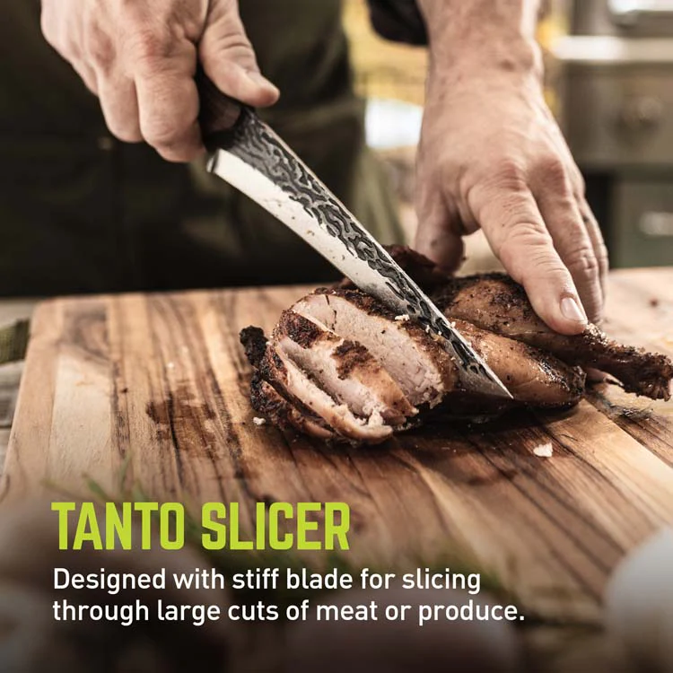 True Primal Forge Tanto Slicer Knife Rustic Cutlery - Image 2