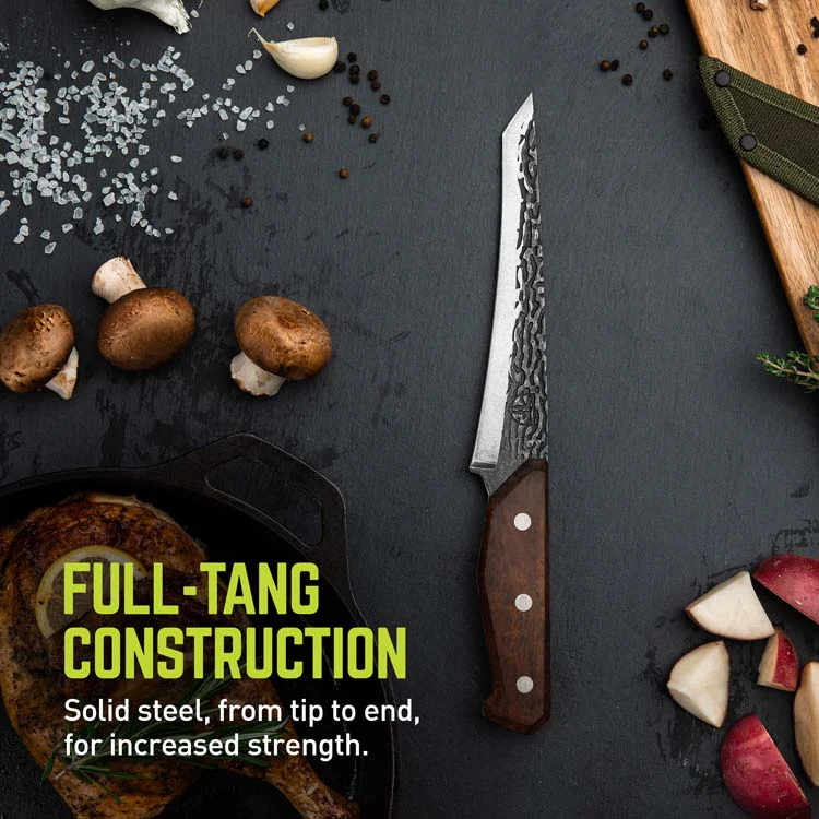 True Primal Forge Tanto Slicer Knife Rustic Cutlery - Image 3