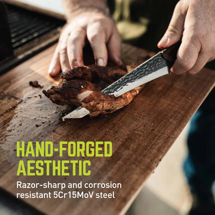 True Primal Forge Tanto Slicer Knife Rustic Cutlery - Image 4