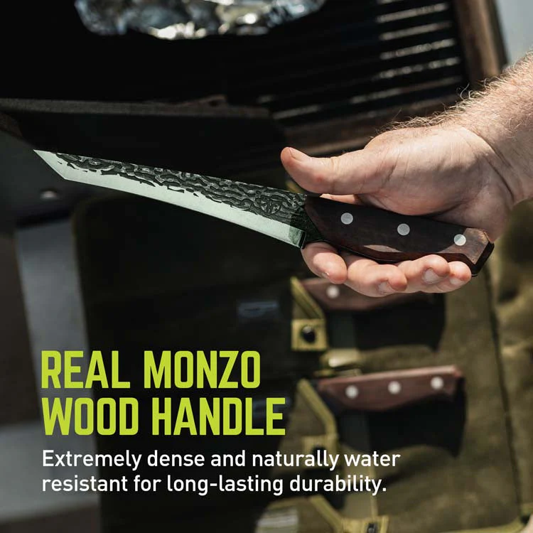 True Primal Forge Tanto Slicer Knife Rustic Cutlery - Image 5