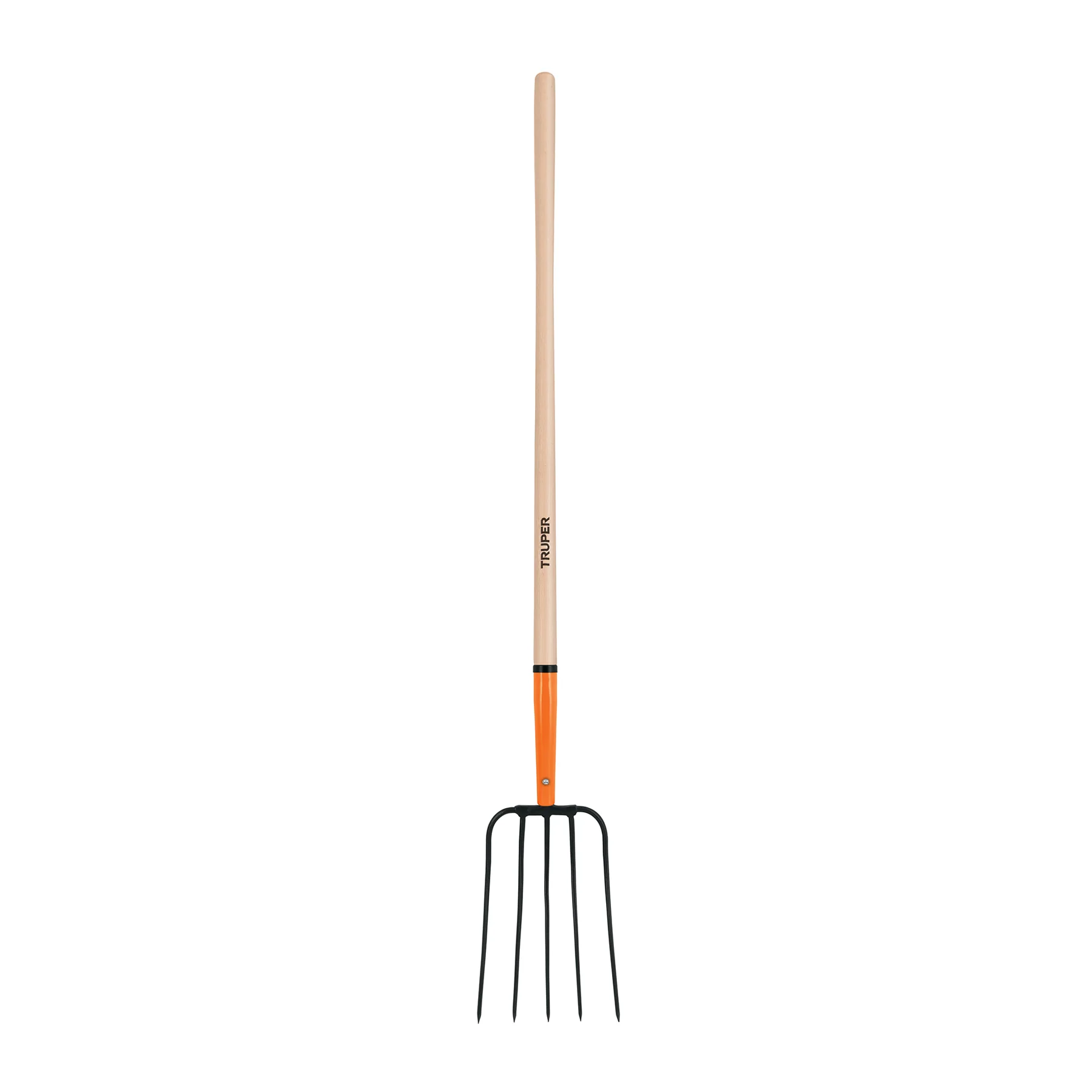 Truper ToolsStraw Pitchfork, 5 Tines, Long Handle 48"