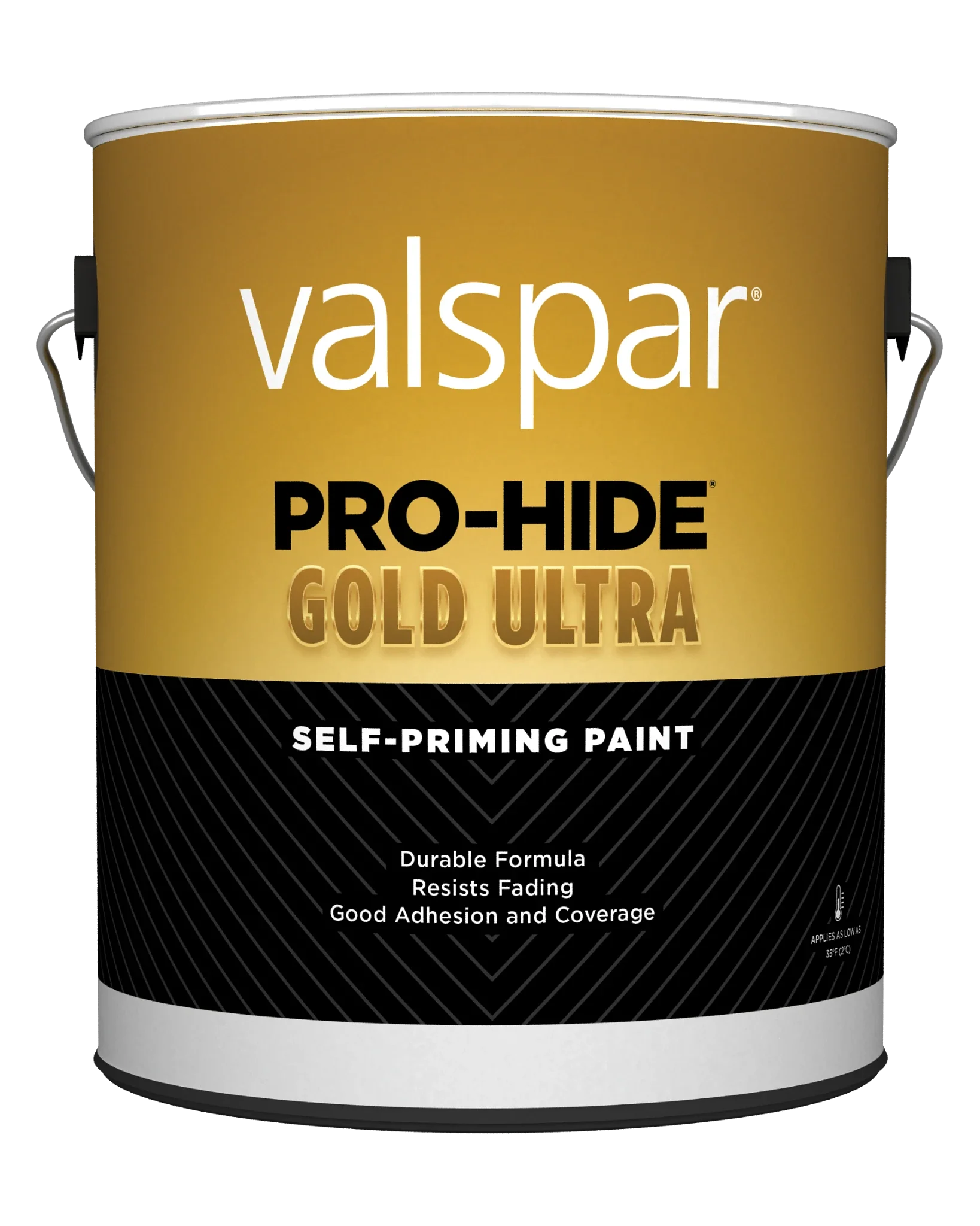 Valspar® Pro-Hide® Gold Ultra Exterior Self-Priming Paint Flat 1 Gallon Super One Coat White