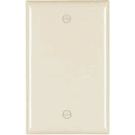 Wall Plate, Blank, Almond Nylon