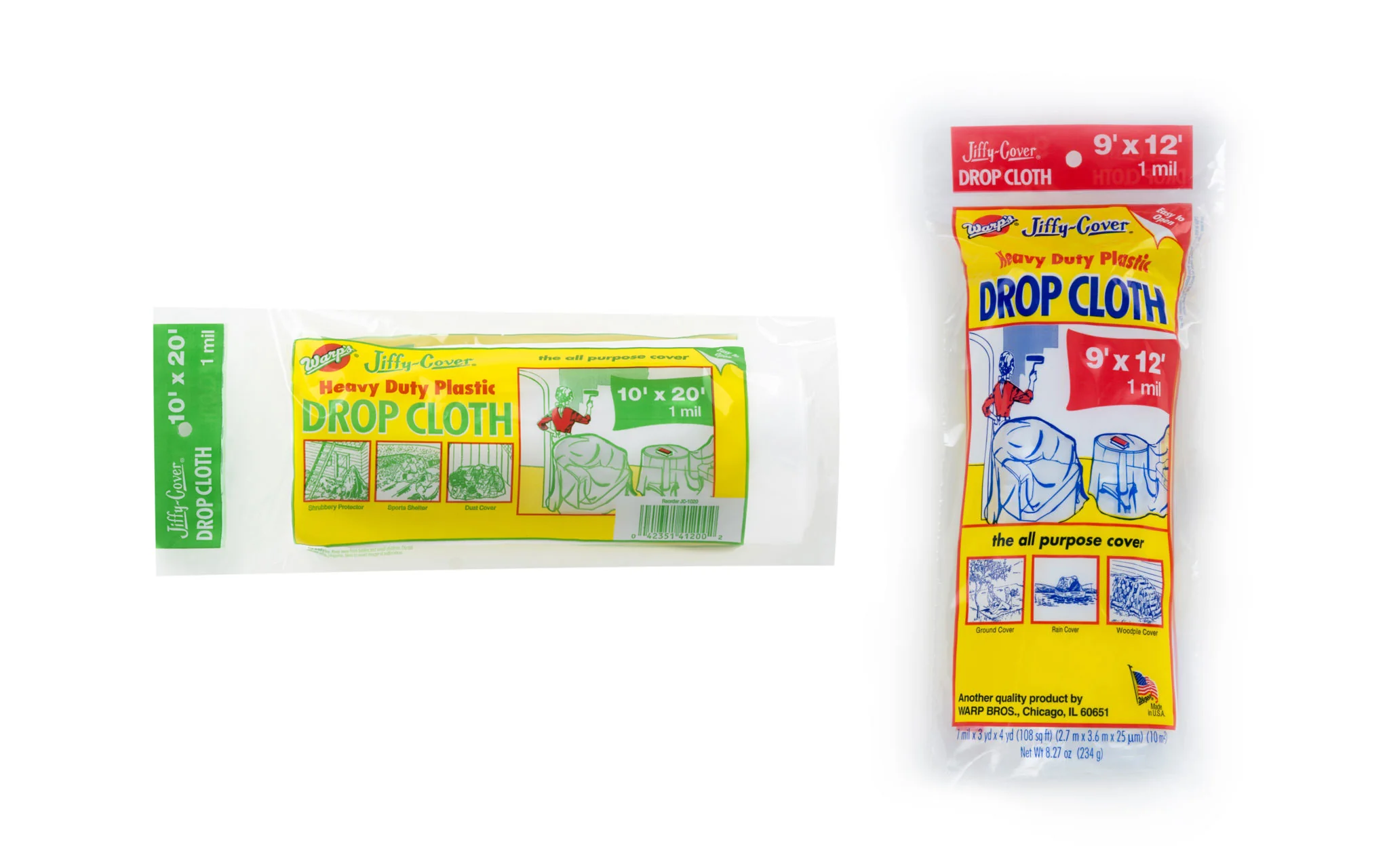 Warp Bros Jiffy-Cover® Drop Cloths