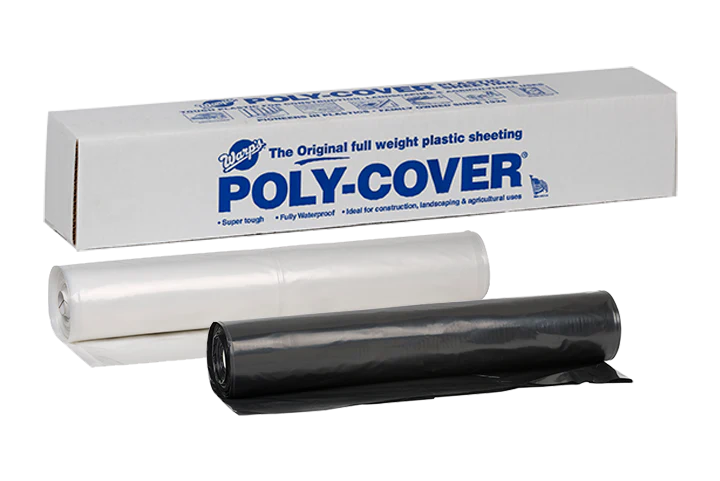 Warp Brothers Poly-Cover® Genuine Plastic Sheeting 32' x 100' x 6 Mil