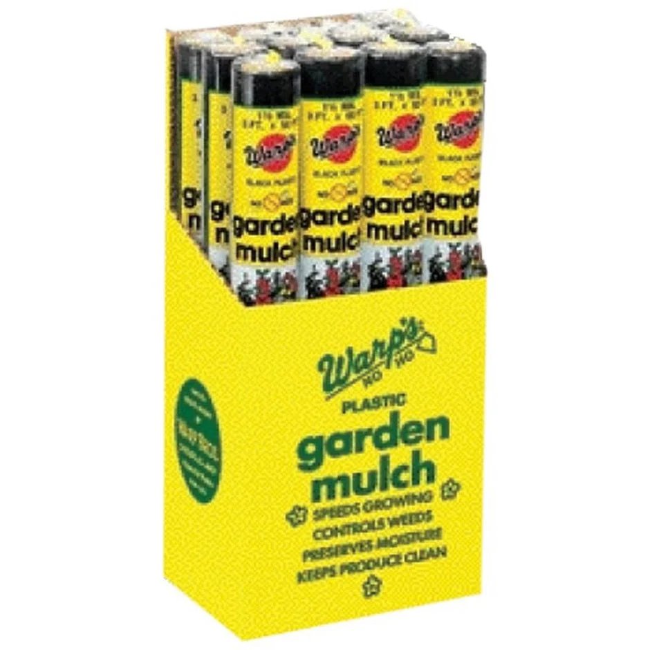 WARP'S NO-HOE GARDEN MULCH 1.5 MIL