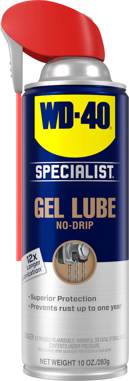 WD-40 Specialist Gel Lube No-Drip Formula 10 oz.