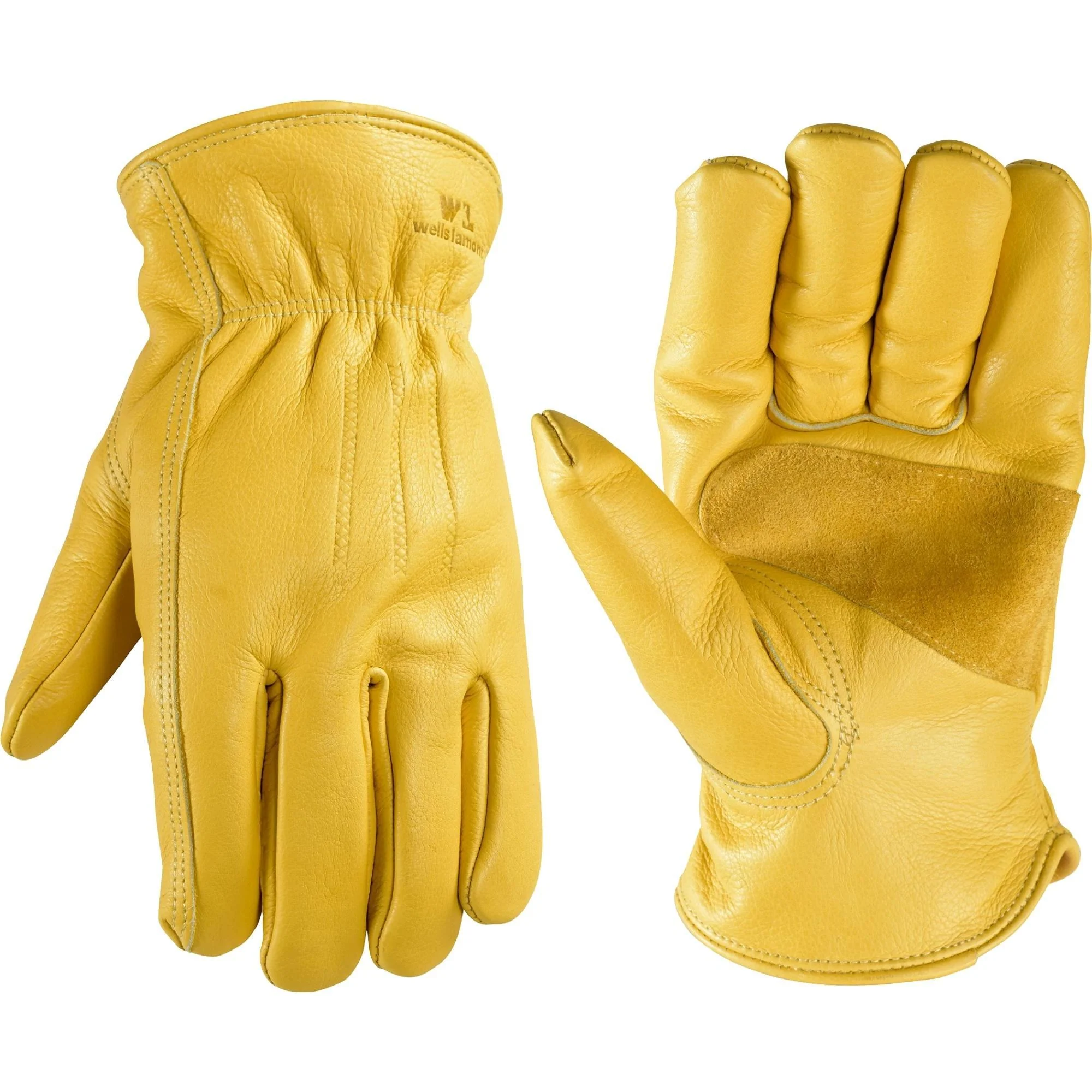 Wells Lamont Men’s Cowhide Insulated Shirred Wrist