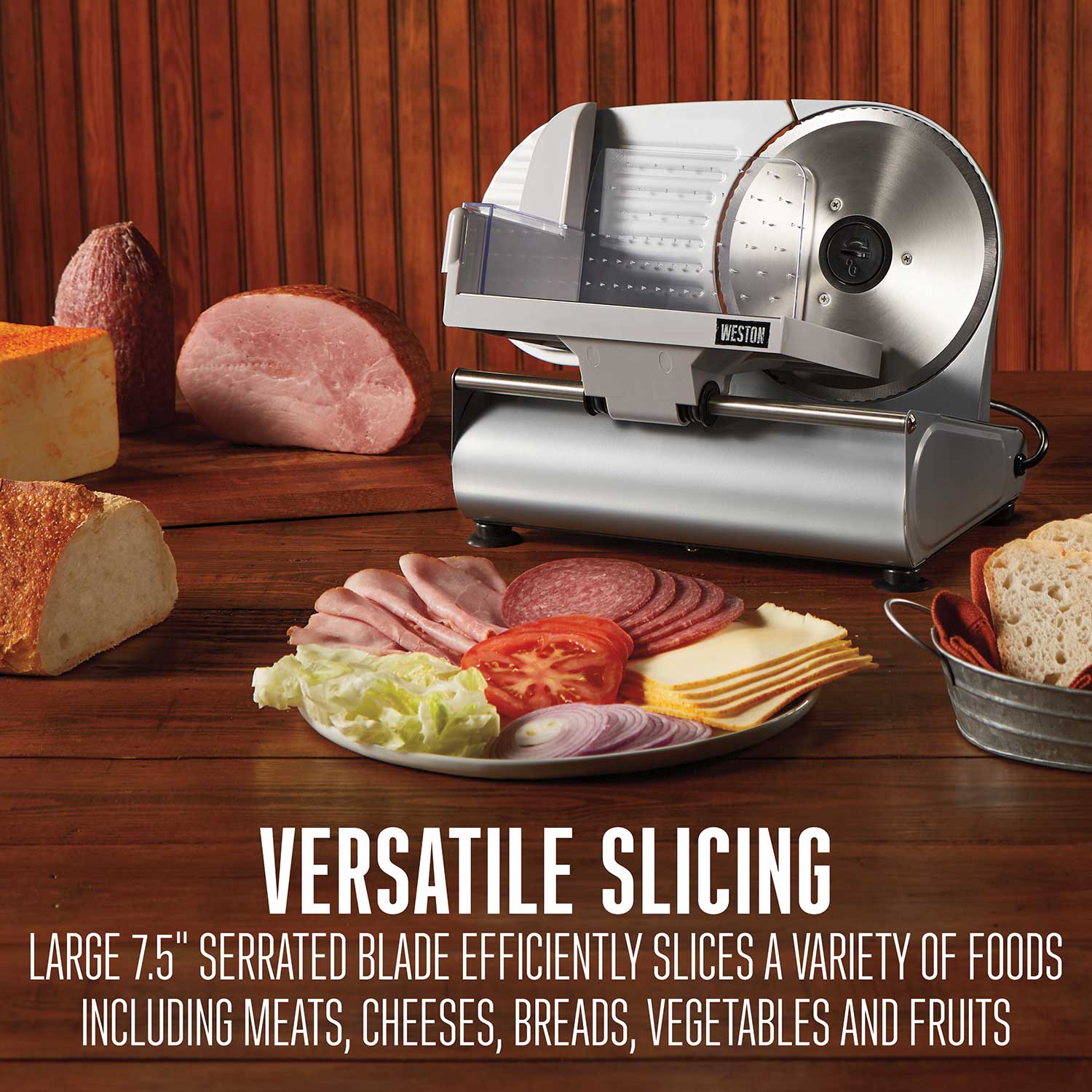 Weston® 7.5" Meat Slicer - Image 2