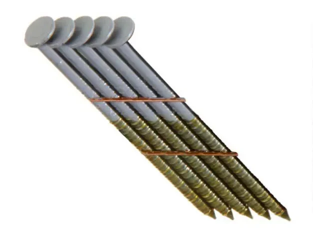 Grip-Rite Prime Guard 28-deg Head Galvanized Wire Clipped Head Nails Ring 3"